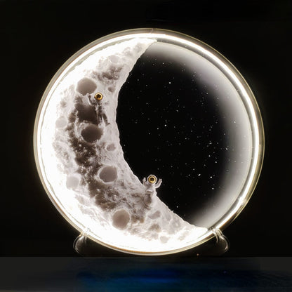 Glowing Orb Floating Night Light Lamp