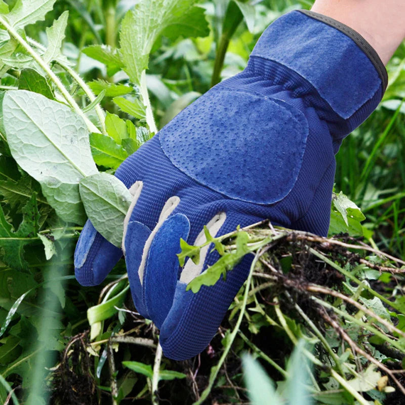 Tough Gardening Gloves with Extra Grip and Thorn Protection - Halri