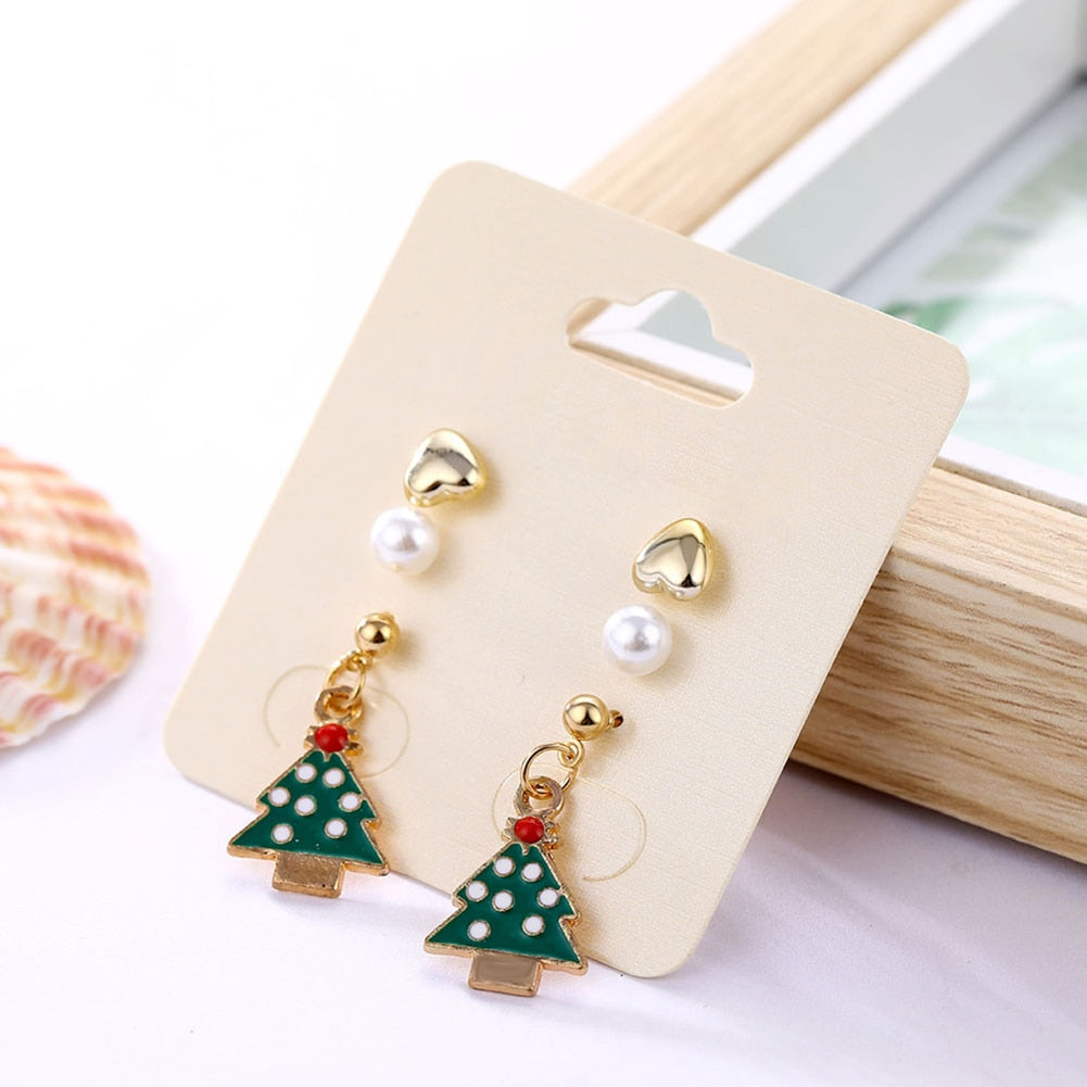 Halri | Festive Holiday Style Drop Earrings