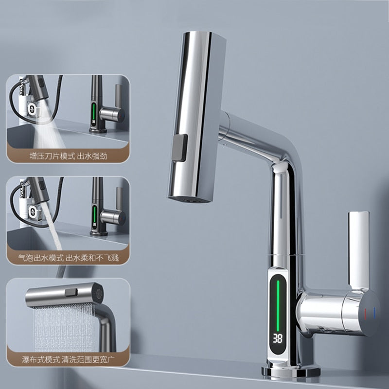Halri | Contemporary Stylish Digital Faucet