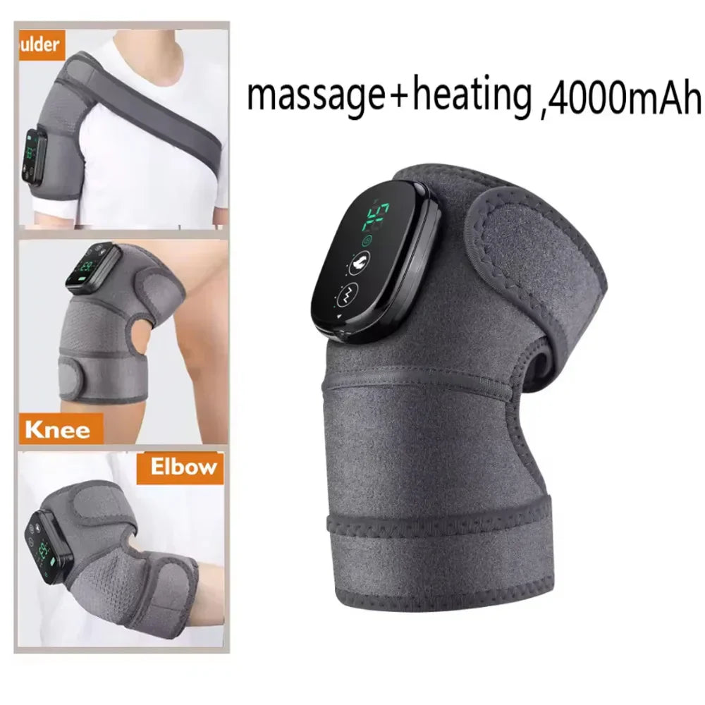 Relaxing Heat Vibration Massage Therapy Device