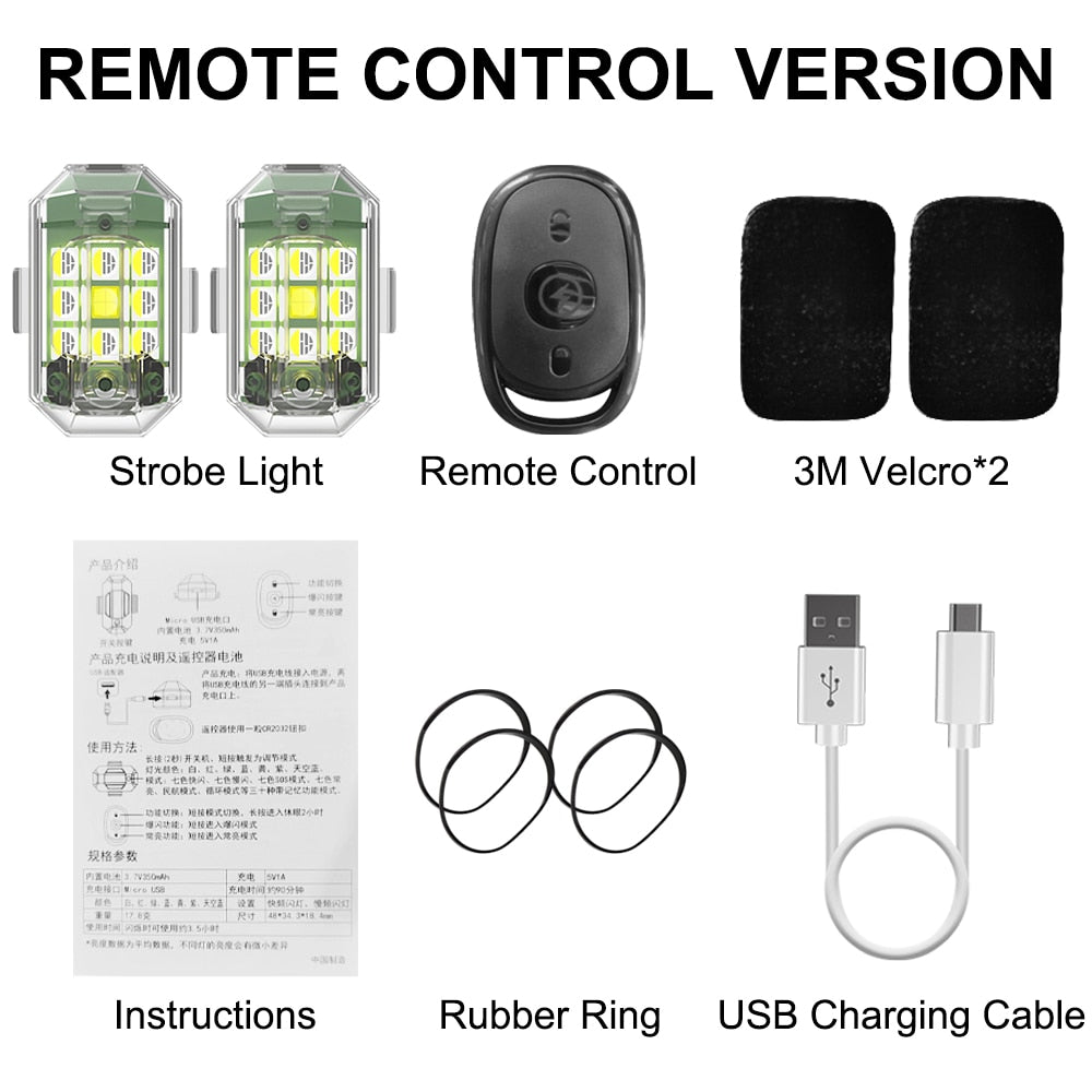 Anti-Collision Wireless Remote Control Flasher – Halri