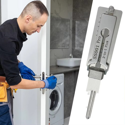Professional 2-in-1 Lock Pick Tool Set
