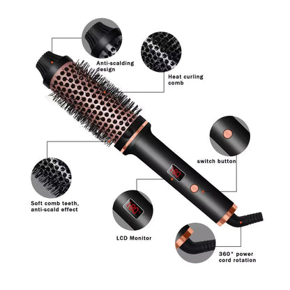 Easy Hair Curling Styling Brush - Halri