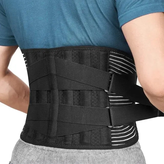 Comfortable Back Support Brace with Flexible Springs