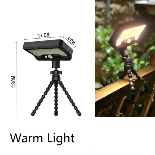 Adjustable Solar Motion Detector Outdoor Security Light - Halri