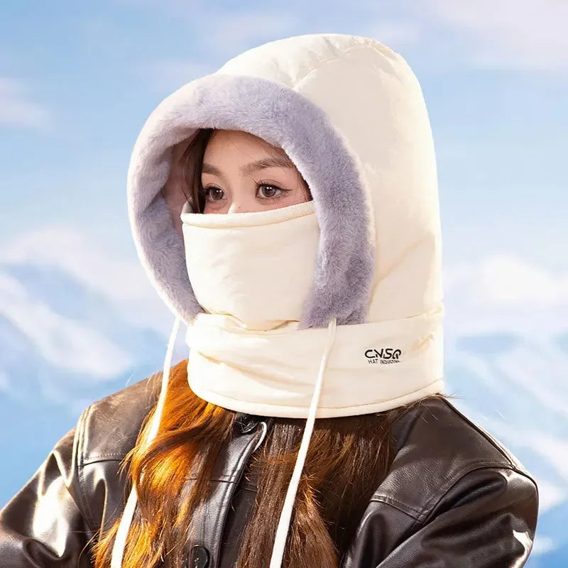 Warm Waterproof Cold Weather Face Mask Hood - Halri