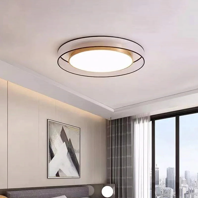 Contemporary Round LED Ceiling Light Dimmer