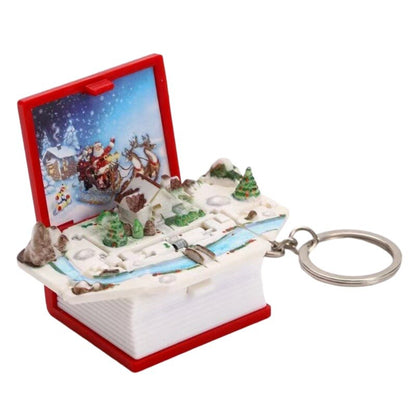 Magic Santa Charm Keychain