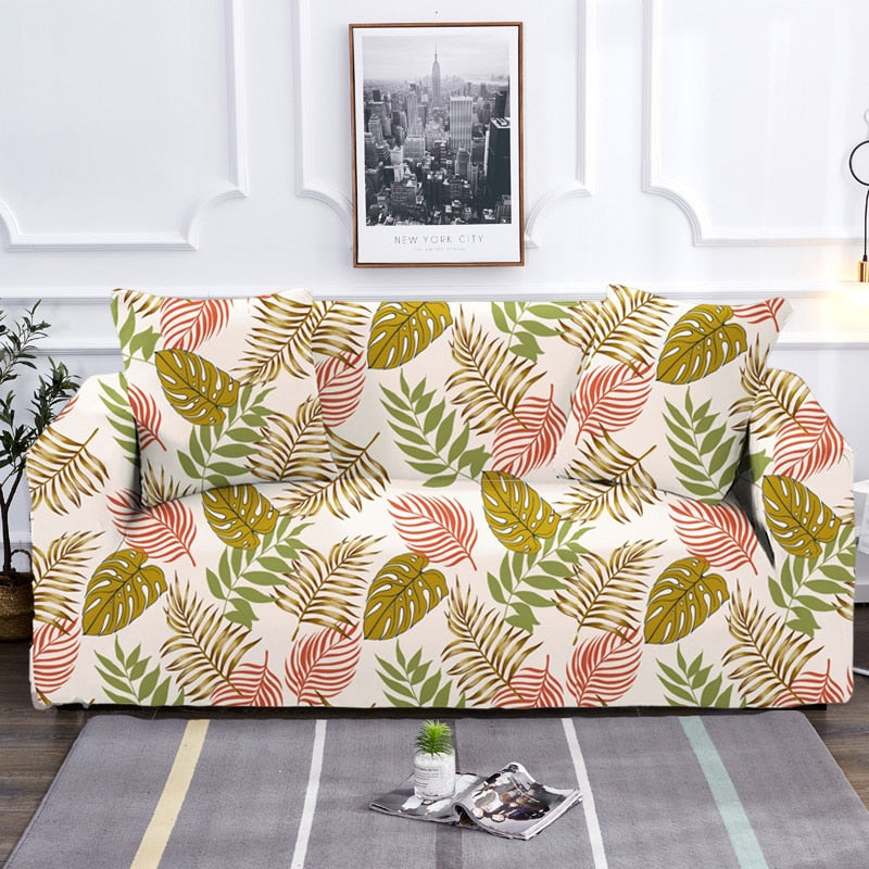 Stylish Slip Resistant Stretch Sofa Protector