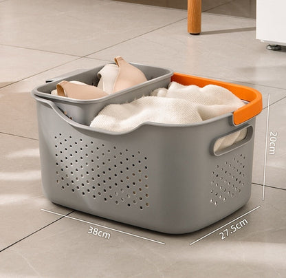 Stylish Folding Ventilated Laundry Hamper