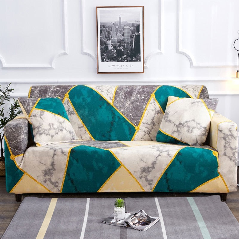 Stylish Slip Resistant Stretch Sofa Protector