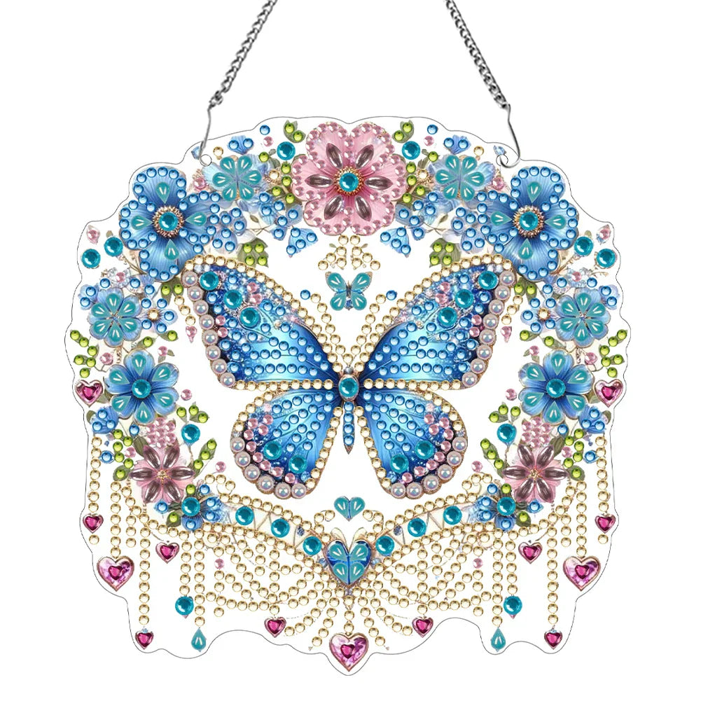 Colorful Butterfly Diamond Art Pendant Decoration