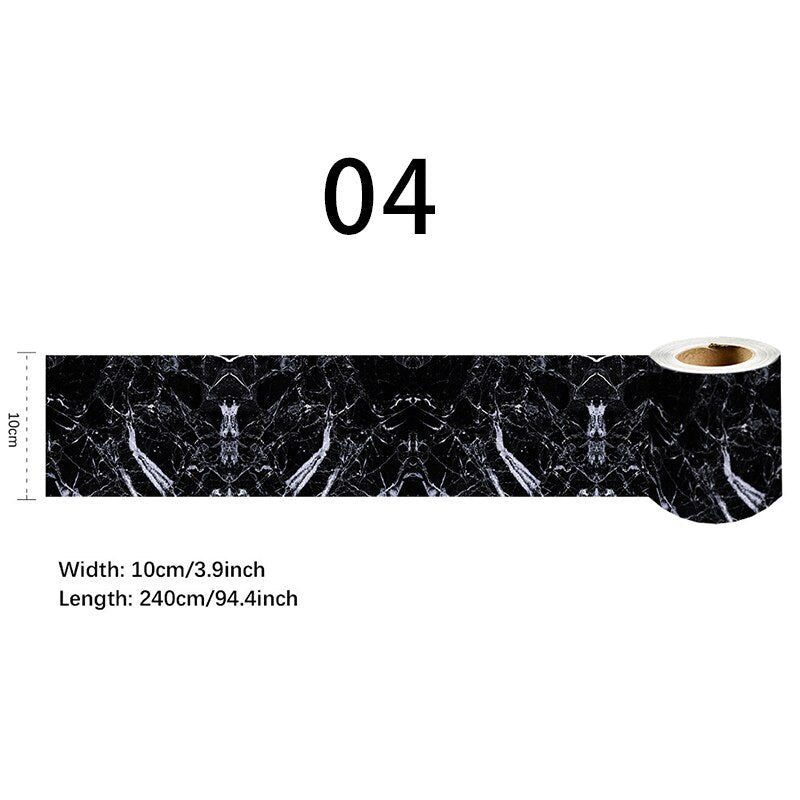 Easy Peel Waterproof Border Wall Tape