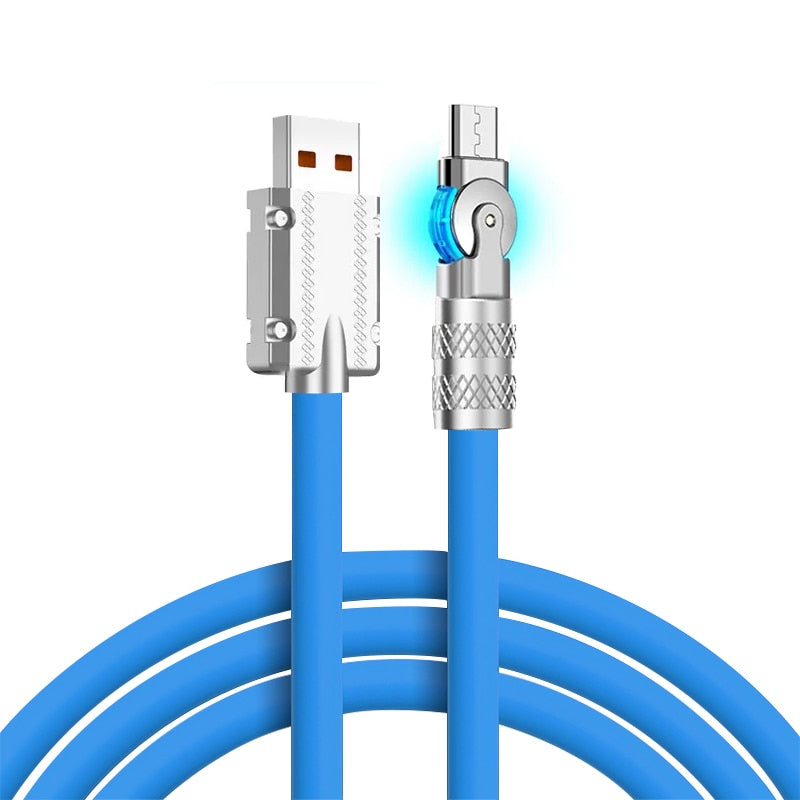 Halri Fast Charging 360 Rotating Phone Cable
