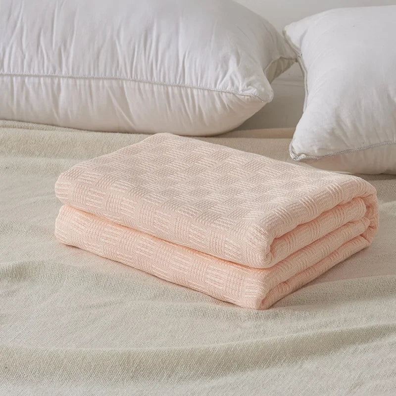 Soft Cotton Throw Blanket