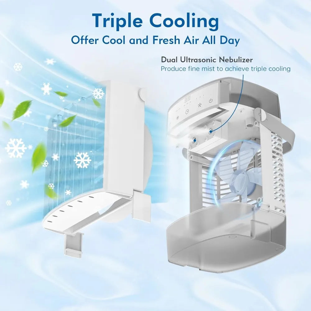 Portable Mini Air Conditioner with Timer