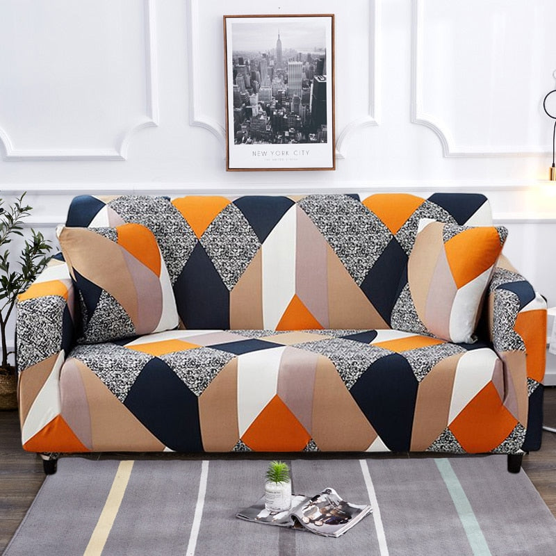 Stylish Slip Resistant Stretch Sofa Protector