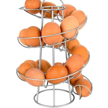 Space Saving Egg Storage Rack Holder