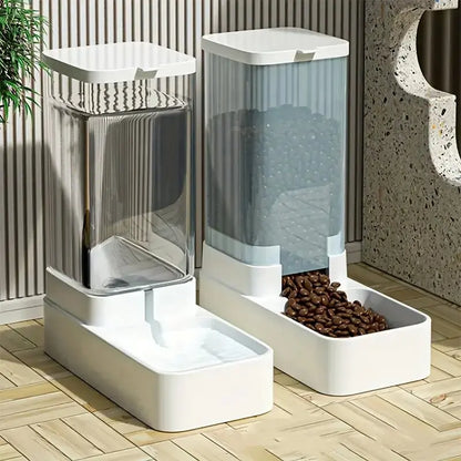 Automatic Pet Feeder and Water Station