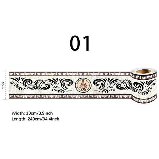 Easy Peel Waterproof Border Wall Tape - Halri
