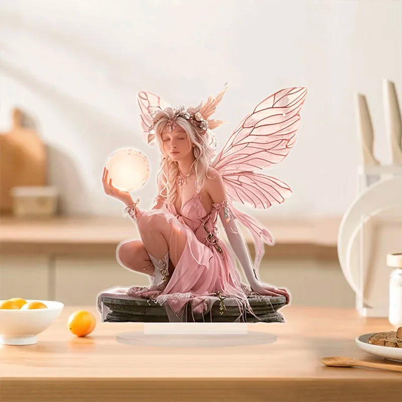 Beautiful Angel Figurine Decorative Table Stand