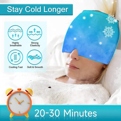 Cooling Eye Mask & Headache Relief Headband