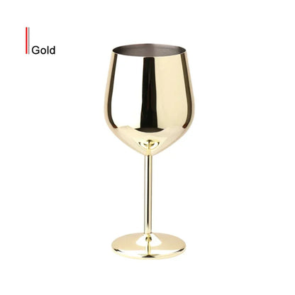 Luxury Metal Wine Glass