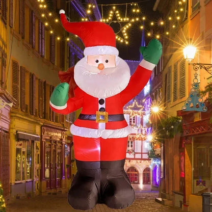 Giant LED Santa Outdoor Christmas Decor