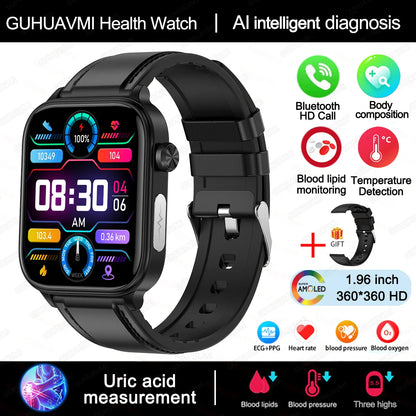 Stylish Fitness Watch with HD Screen – Pulse Monitor