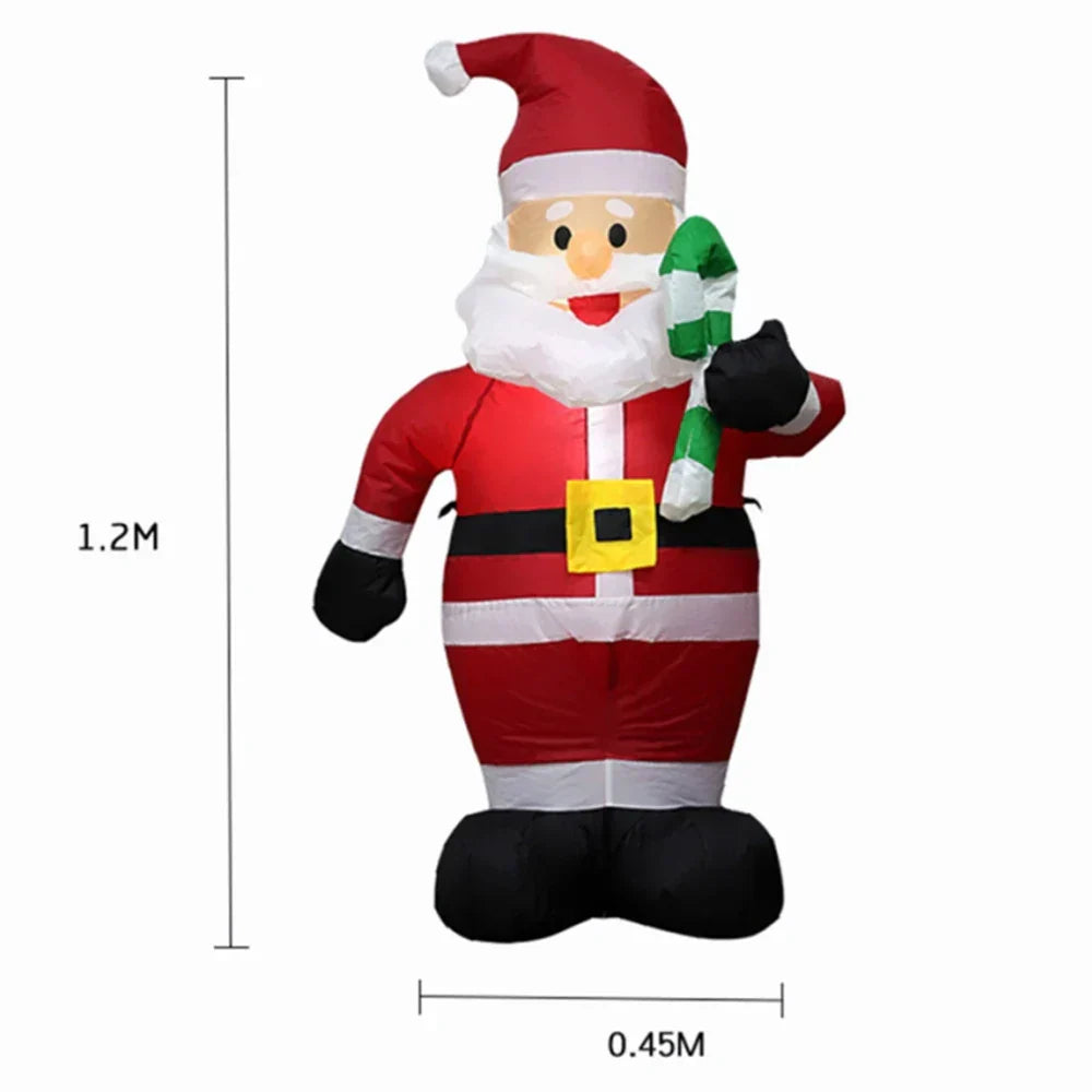 Fun Outdoor Santa Inflatable Christmas Decor