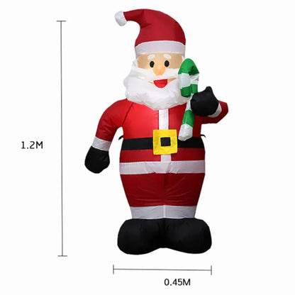 Fun Outdoor Santa Inflatable Christmas Decor
