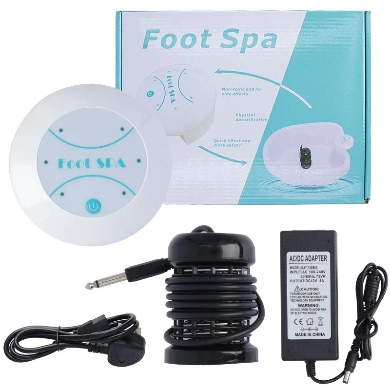 Relaxing Foot Spa Massager with Bubbles and Heat