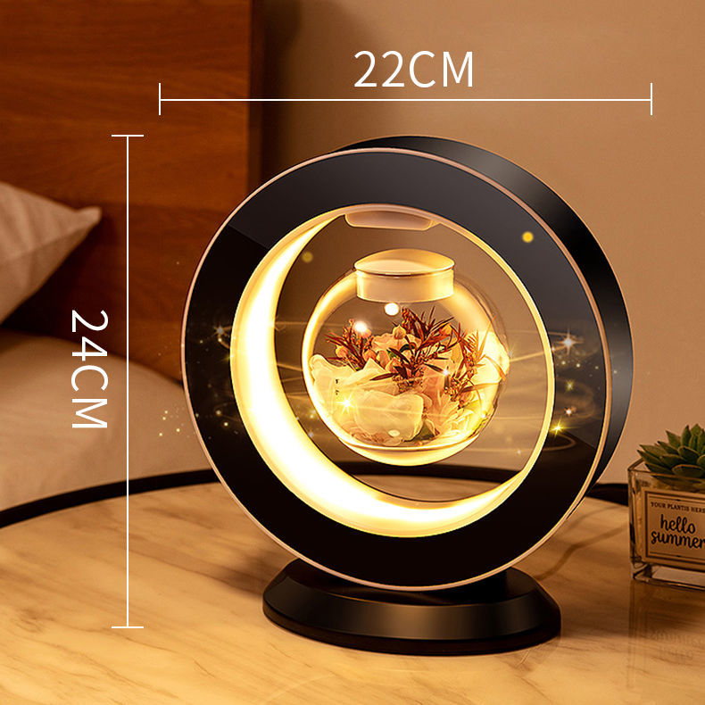 Romantic Floating Rose Table Lamp