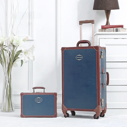 Vintage Style Hardcase Travel Set