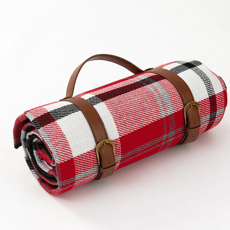 Portable Water Resistant Picnic Mat with Handles