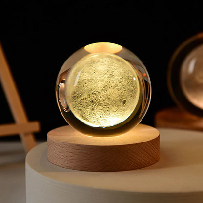 Colorful 3D Planet Globe Lamp
