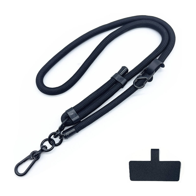 Flexible Phone Wrist Strap with Adjustable Neck Holder