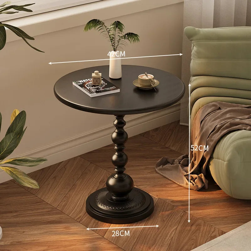 Classic Small Circular End Table - Halri