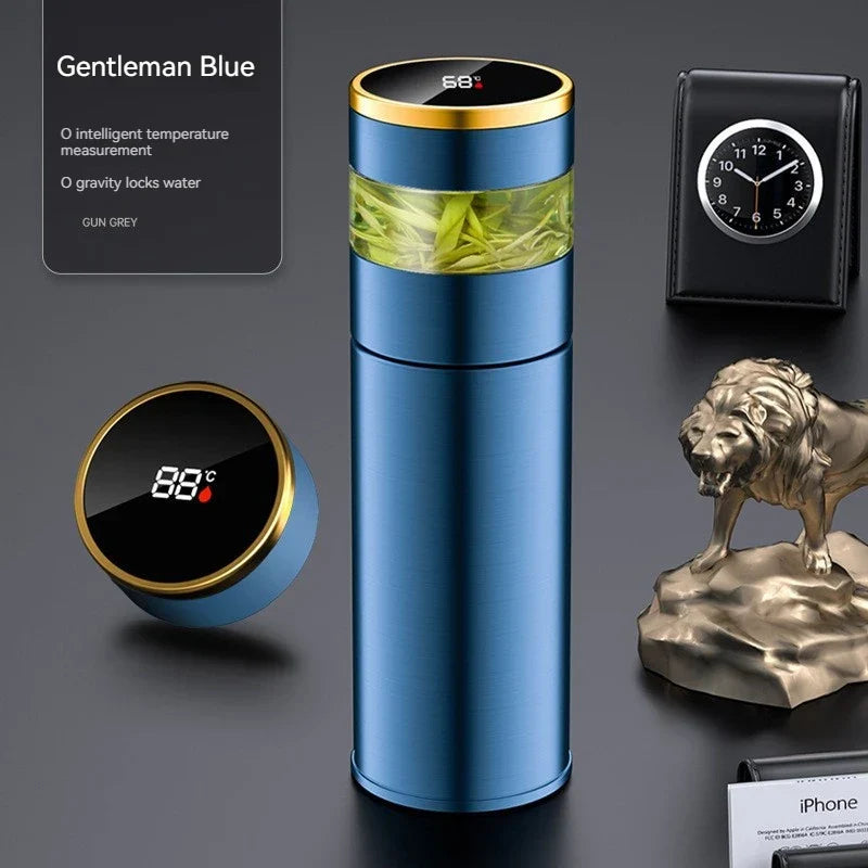 Insulated Water Bottle with LED Temp Display