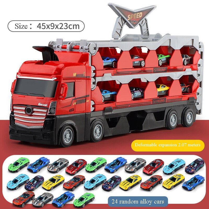 Large Collapsible Car Launching Racing Track