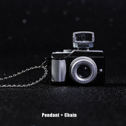 Retro Camera Pendant Light Necklace