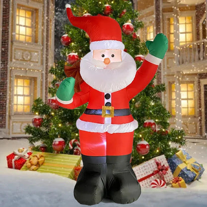 Giant LED Santa Outdoor Christmas Decor