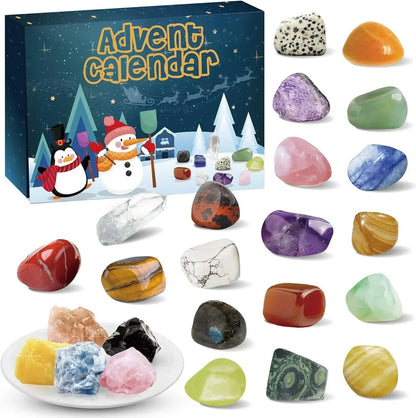 Sparkling Gemstone Christmas Countdown Calendar