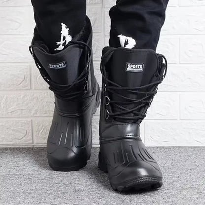 Insulated Waterproof Winter Boots for Men