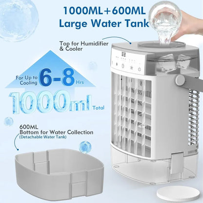 Portable Mini Air Conditioner with Timer