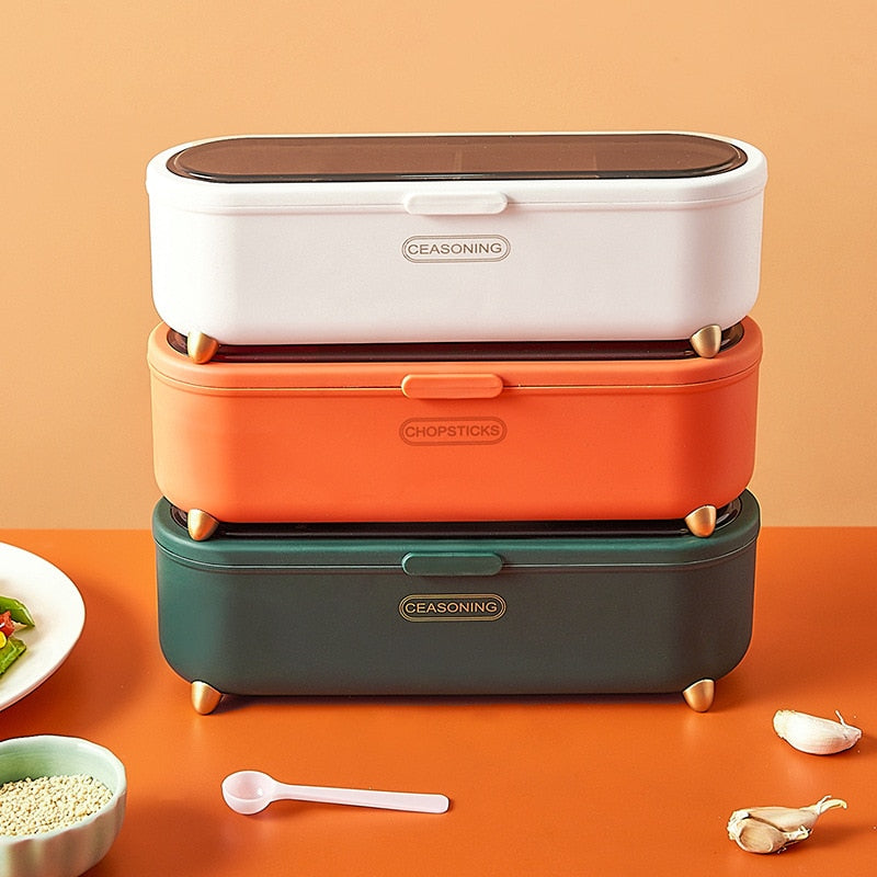 Space Saving Kitchen Spice Storage Container