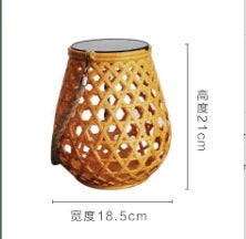 Rustic Garden Solar Powered Lantern