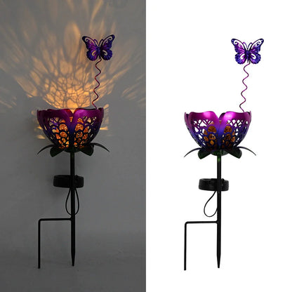 Bright Solar Yard Lamp, Elegant Glass Globe Lamp, Durable Outdoor Pathway Light