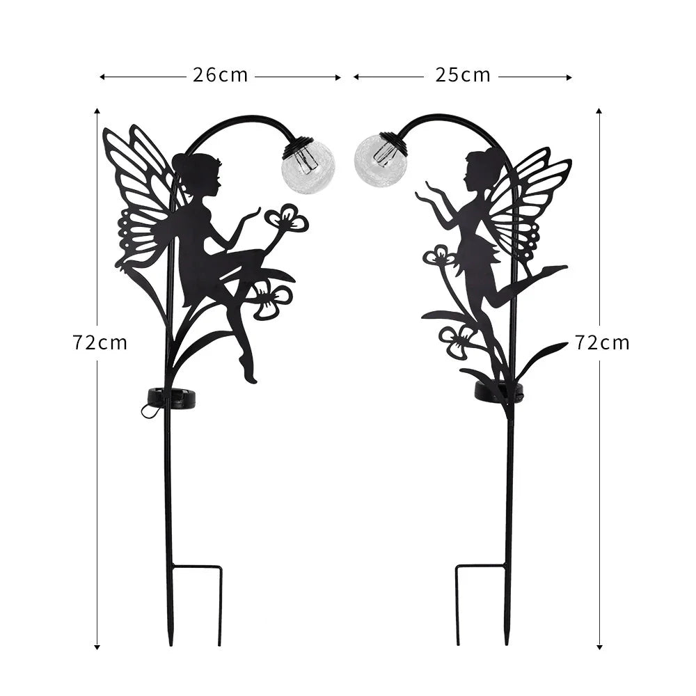 Solar Powered Garden Path Light, Waterproof Outdoor Decor